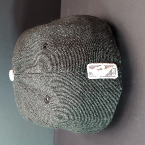 Toronto Raptors New ERA NBA Men's Gray/Black 59Fifty Fitted Ball Cap,Size 7 1/8 - Picture 4 of 7